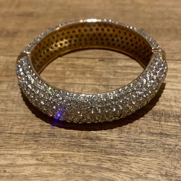Rhinestone  bracelet wore for New Year’s Eve - Picture 1 of 1